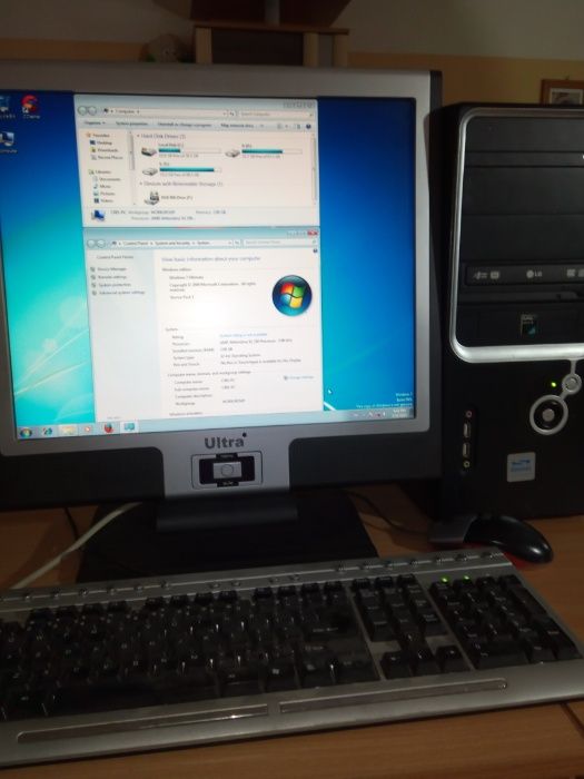 PC AMD Athlon x2 250 3000 GHZ. + monitor 19" ULTRA