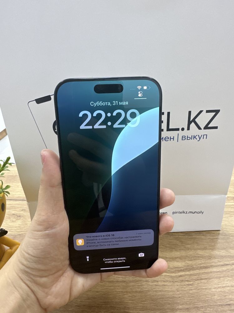 Ip 16pro max 256gb 100% black