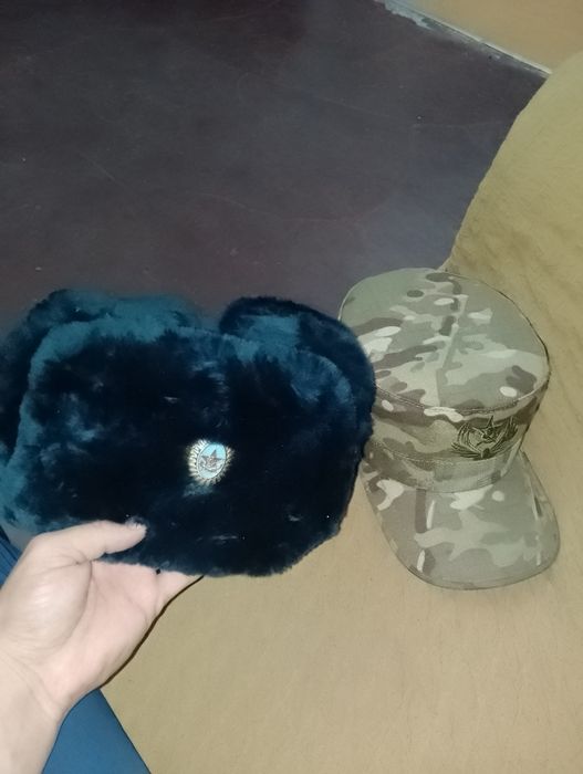 Военная кепка 54+Ушанка 55 размер