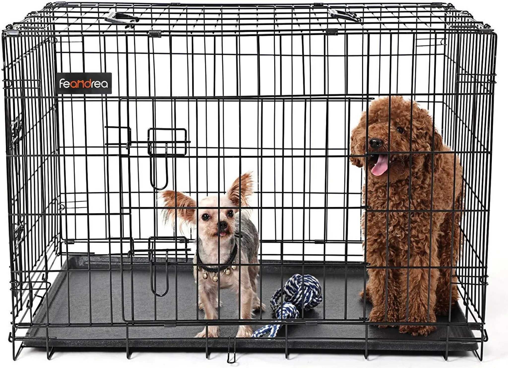Cusca transport animale companie, metal, tava detasabi |R 593151 Black