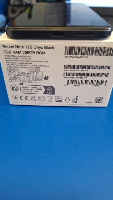 Xiaomi REDMI NOTE 12 S