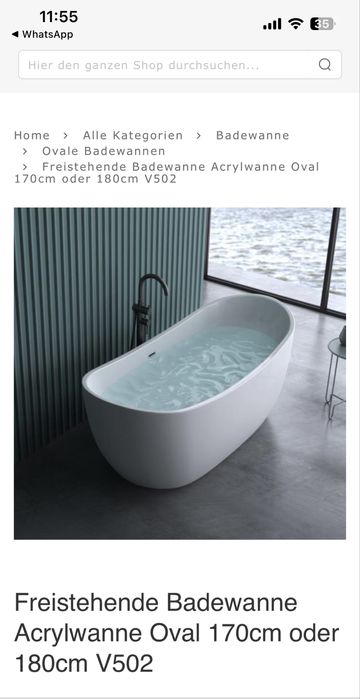 Cada de baie Doporro