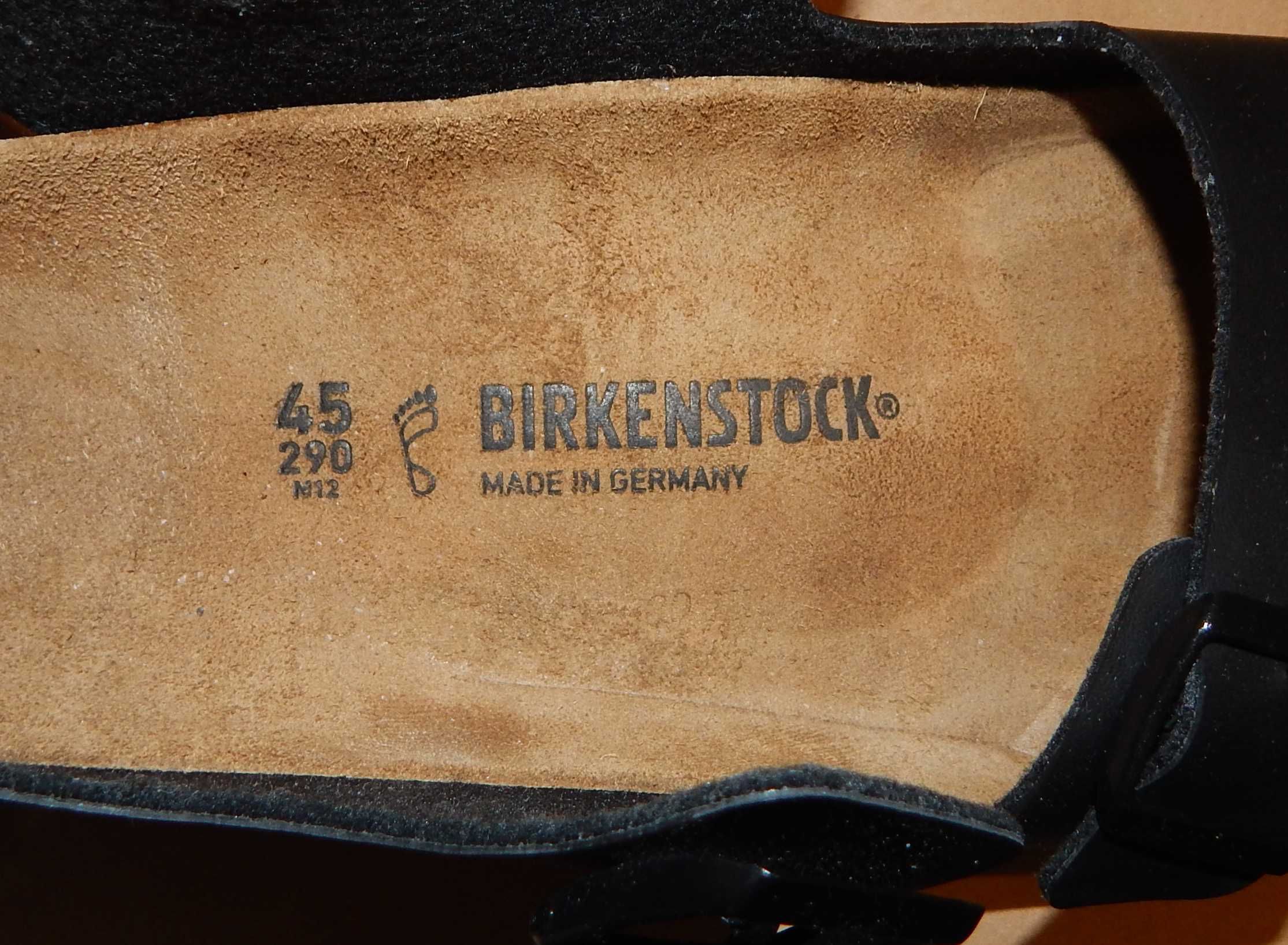 Sandale Birkenstock, purtate o singura data, numarul 45