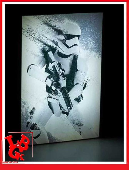 LED сензорно платно STAR WARS STORMTROOPER Light USB лампа Luminart