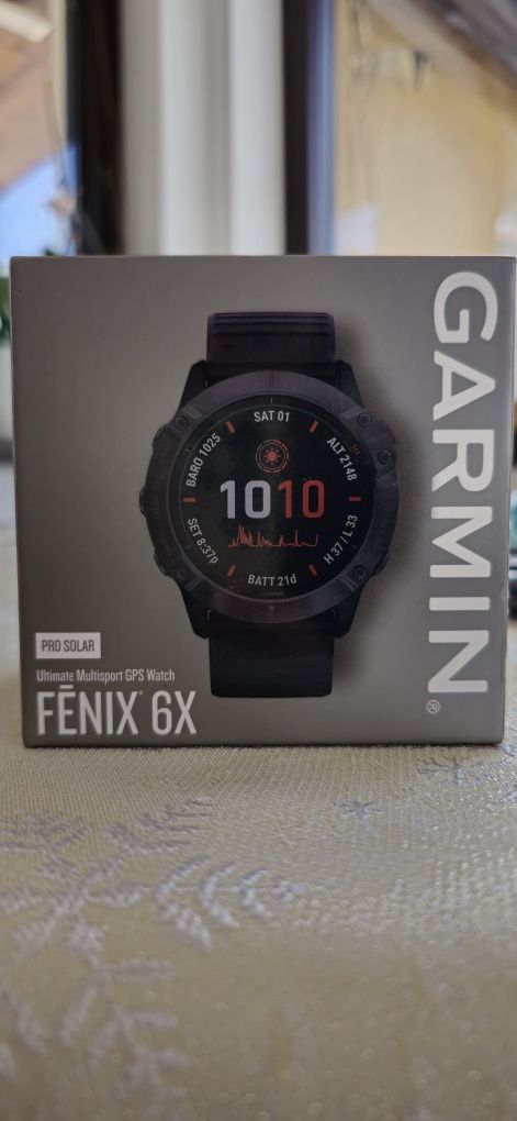 Часовник Garmin Fenix 6X PRO Solar