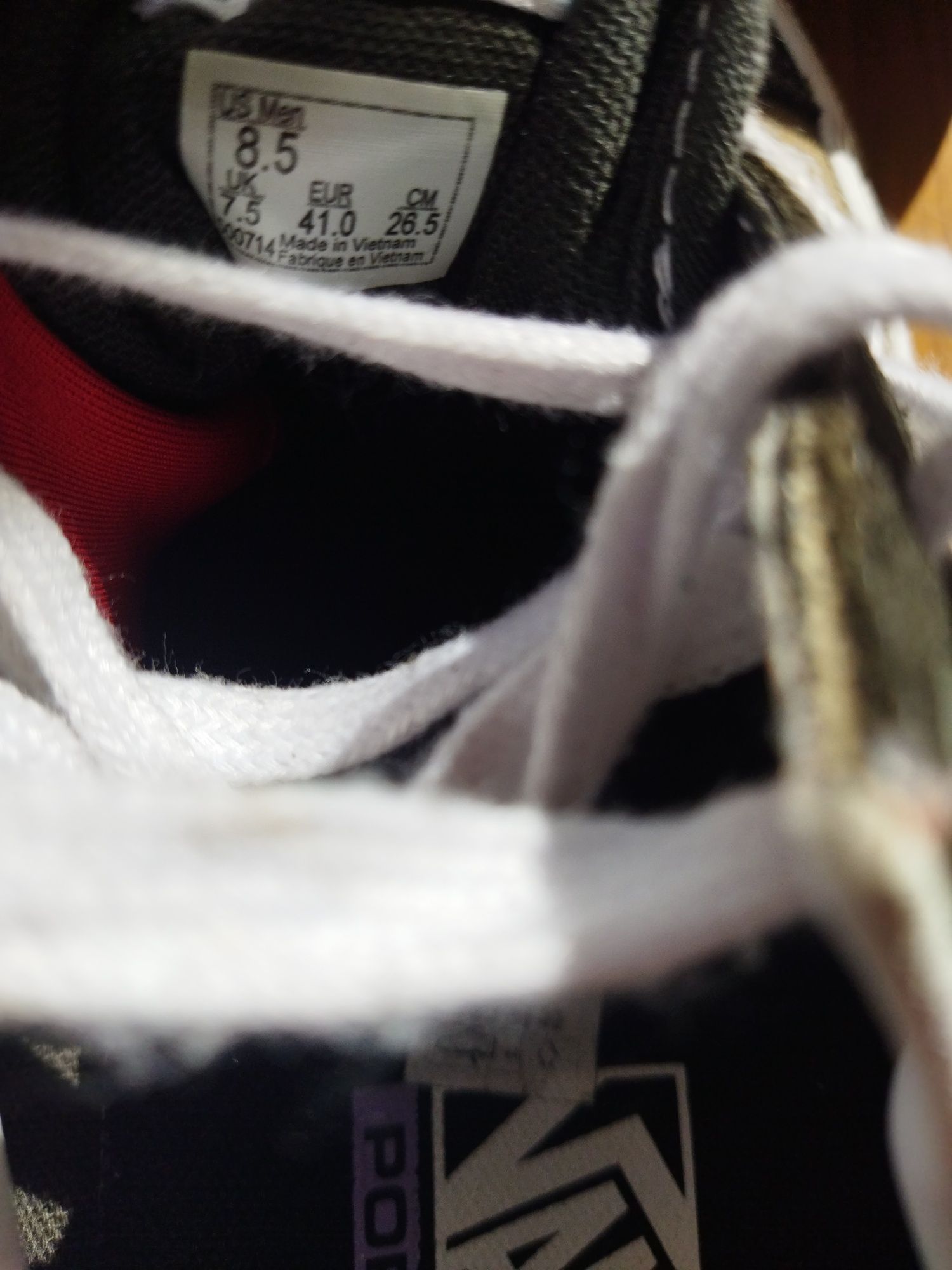 Маратонки Vans EU41 US 8,5