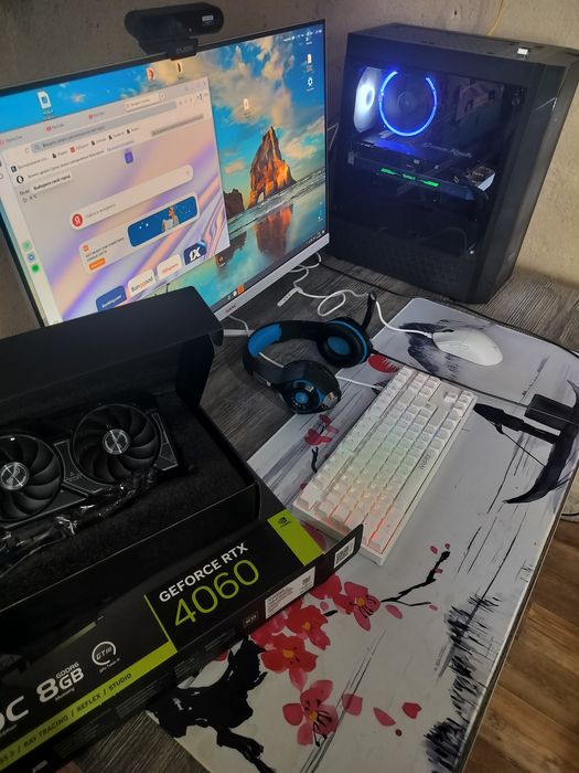 Игравой компьютер, Мощный игровой ПК | RTX 4060 | 16GB RAM