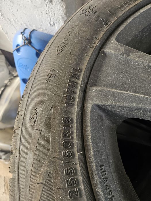 Roti Mercedes ML pe 19 cauciuri iarna noi