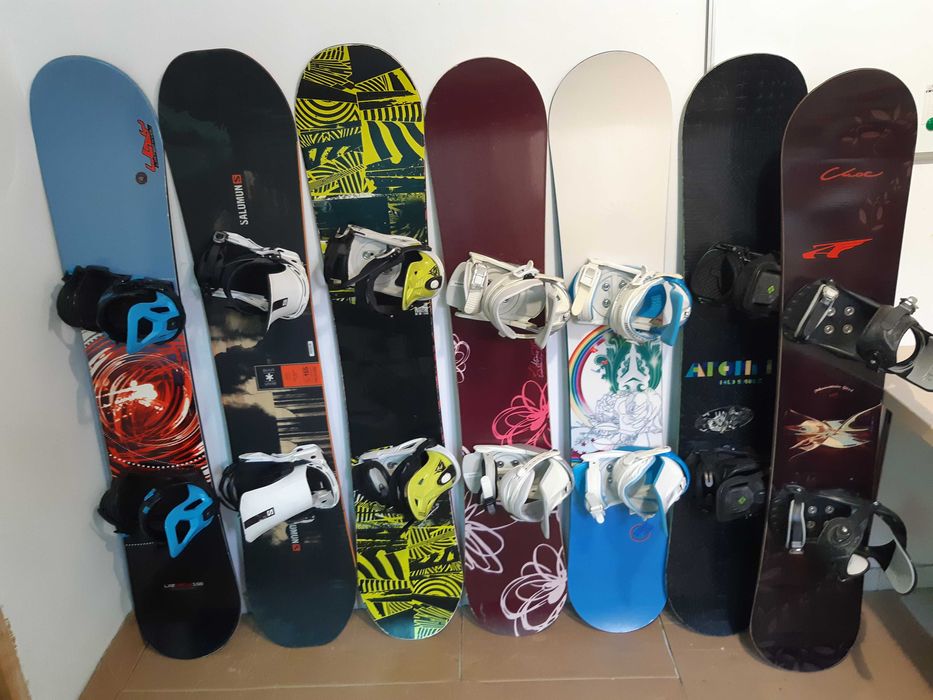 Placa snowboard placi cu legaturi si boots Burton Nitro Salomon