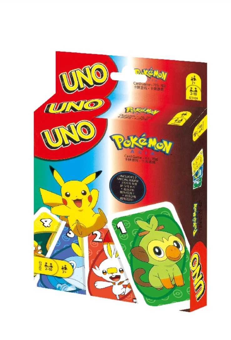 Карти УНО 7 вида Uno Cards Хари Потър , Майкрафт , Покемон , Куроми