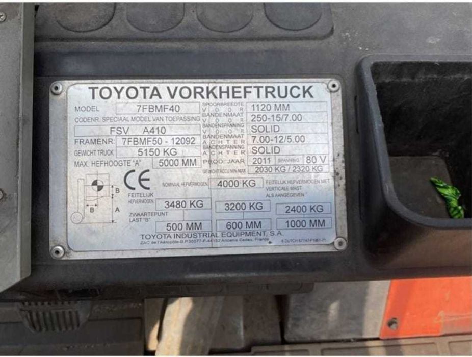 Electrostivuitor Toyota 4 tone