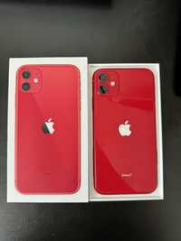 Iphone 11 red 64 gb, husa si folie mobilefox