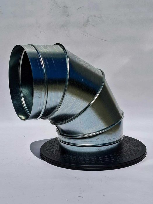 Коляно за аспирация ф250 поцинковано