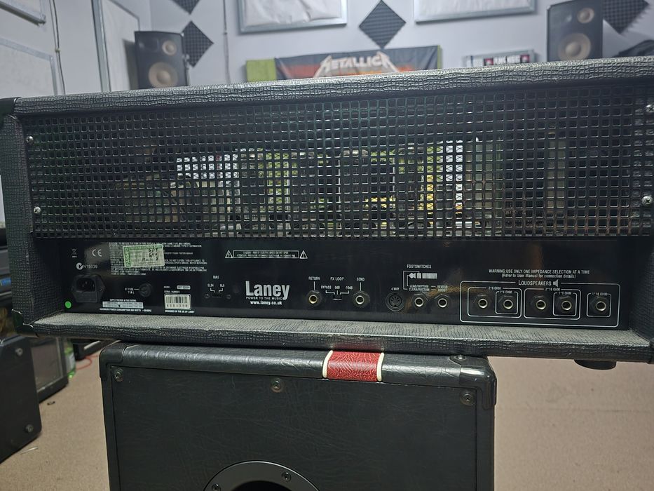 Лампова китарна глава/ усилвател Laney Ironheart 120
