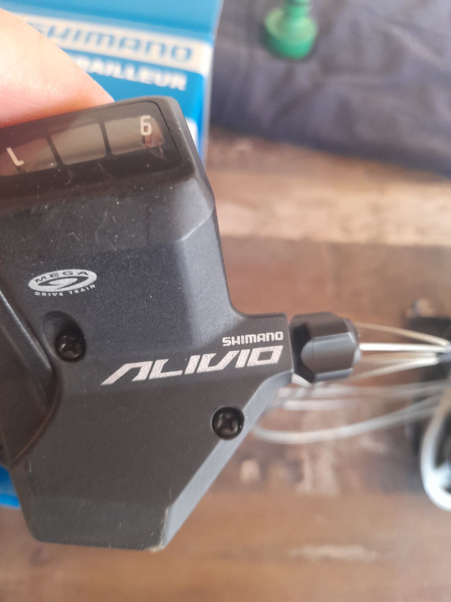 Заден дерайльор комада и венец за 9 скорости shimano