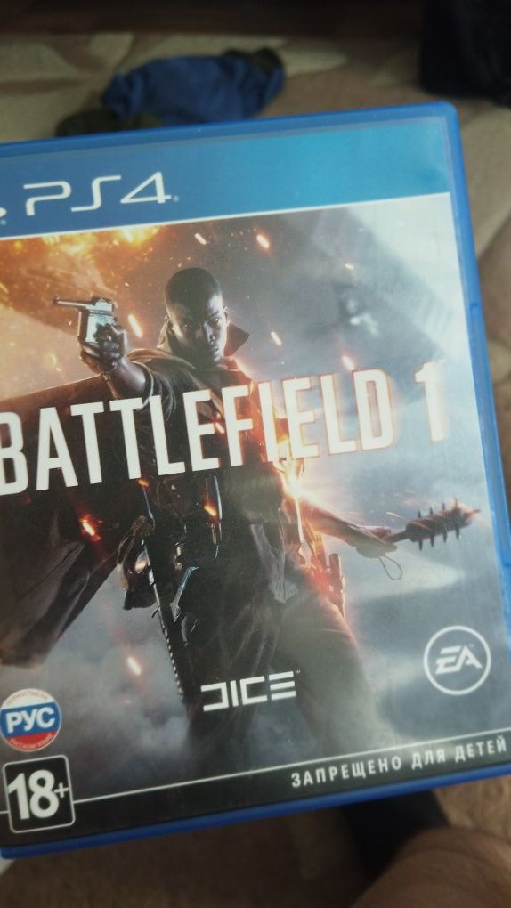 диск ps4 Battlefield 1