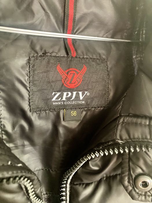 Черно зимно яке (56/ XXL)