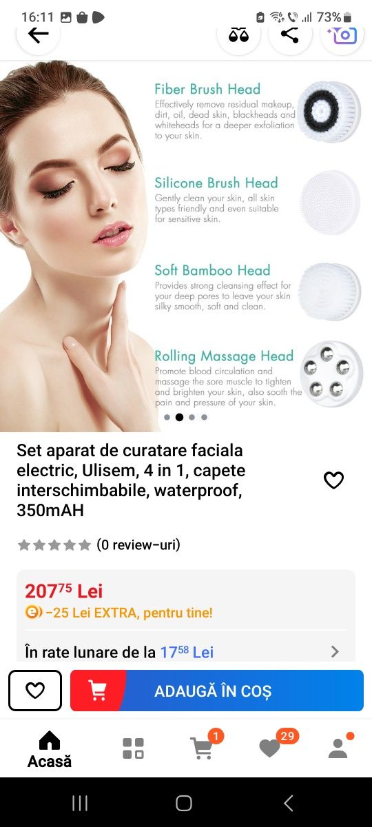 Set pentru curatare faciala