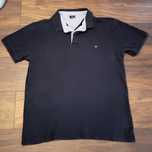 Tricou polo Tommy Hilfiger, marimea L-XL, 100% bumbac