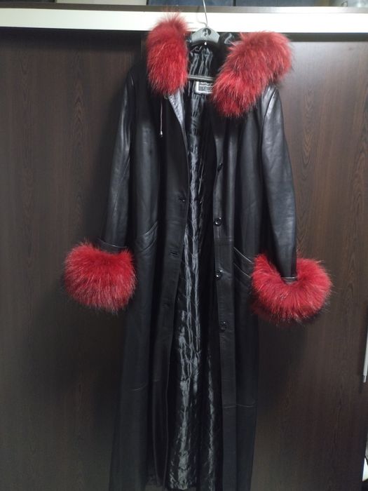 Geacă Premium Damă – Blană Naturală & Piele de Înaltă Calitate, Nouă-