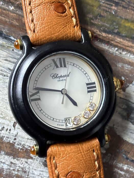 Chopard Geneve Be Happy-лимитиран швейцарски часовник с брилянти