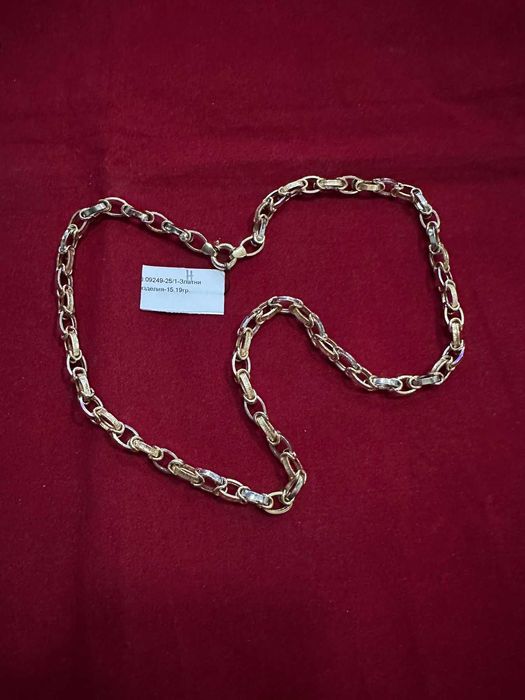 ***НЕПОВТОРИМ/НОВ***Златен синджир 15,19гр. 14к