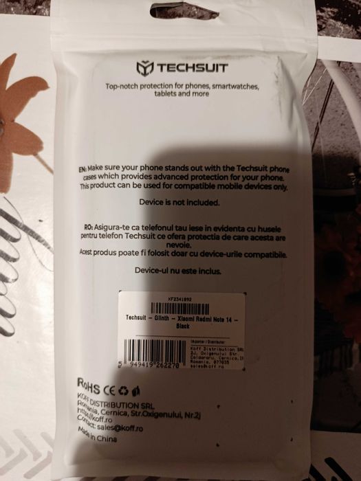 Кейс , калъф за Xiaomi Redmi Note 14 Black