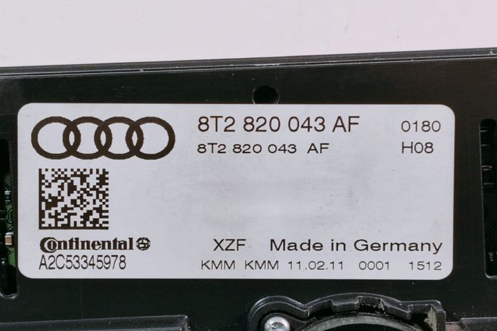 Panou clima clima 8T2820043AF Audi A4 B8/8K