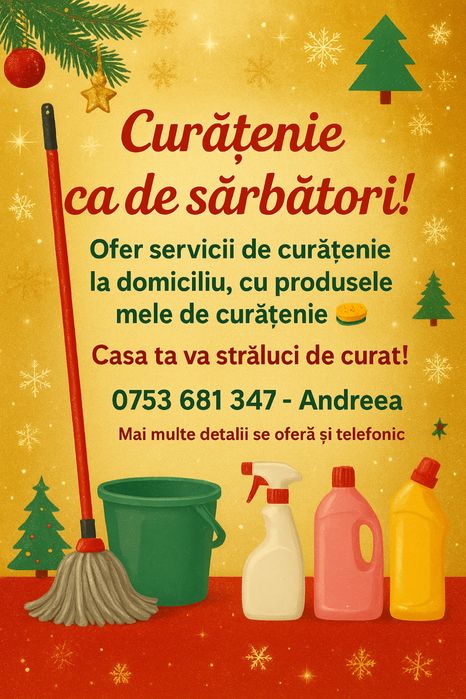 Ofer servici de curatenie