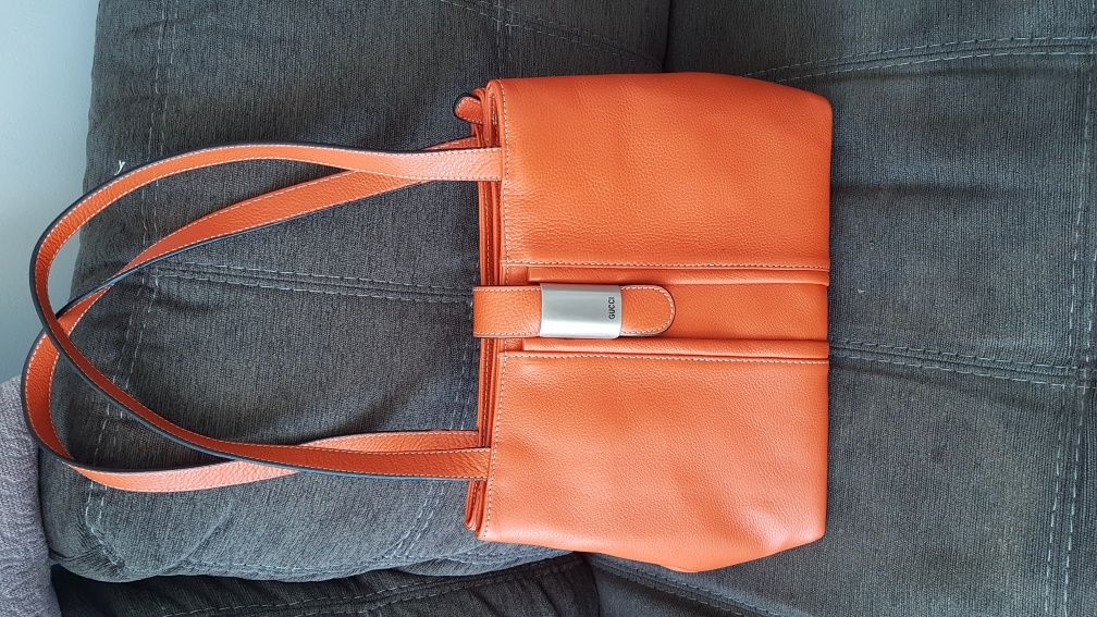 Оранжева чанта Gucci