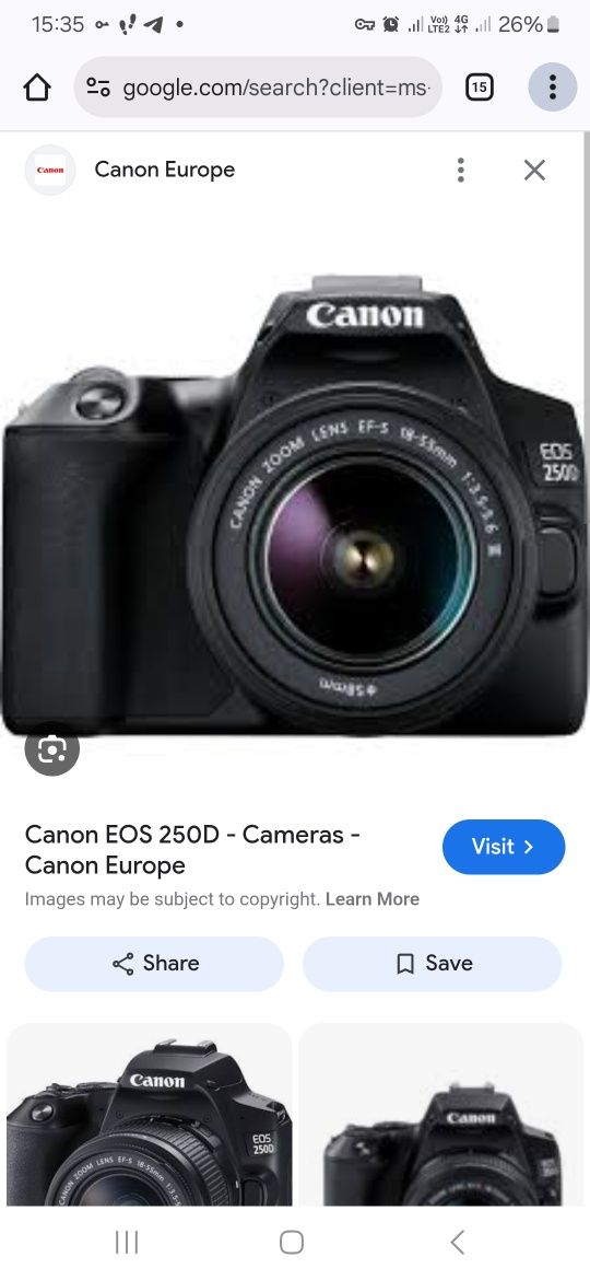 Canon 250d янги  сотилади
