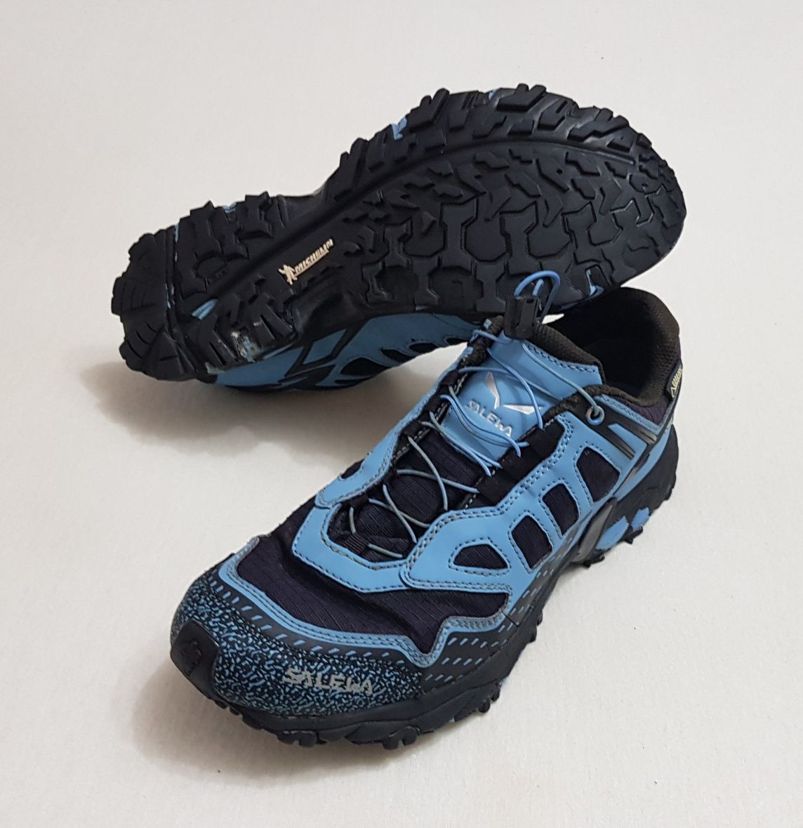 Pantofi munte Salewa Ultra Train Gore-Tex Michelin black blue, Nr. 40