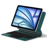 Pentru iPad Air 11 (2024) (M2) Tastatură Bluetooth Suspensie magnetică