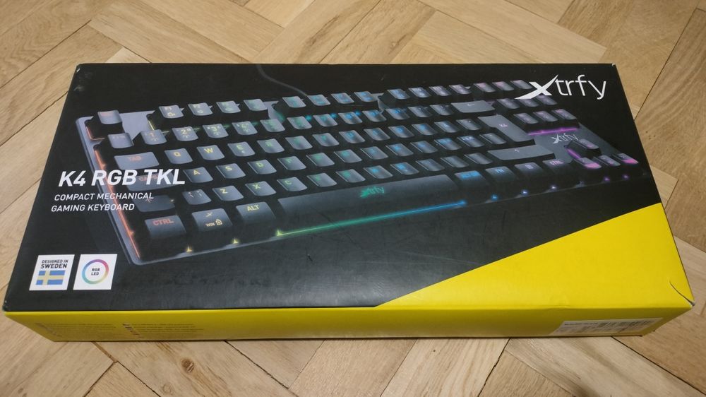 Xtrfy K4 RGB TKL клавиатура