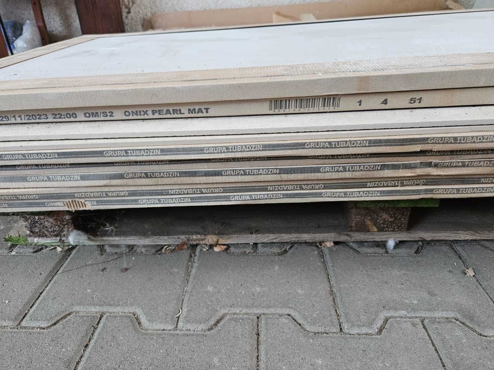Vând placă ceramică TUBADZIN Torano Beige LAP 119.8x119.8 cm