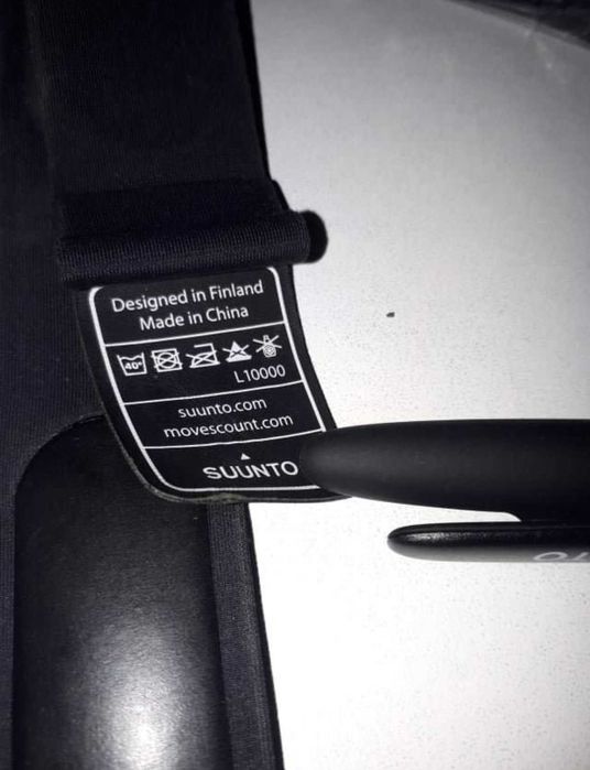 Centura cardiaca textila smart Suunto