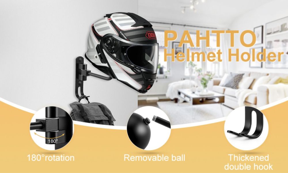 Закачалка за мото каска FoxZ - БЕЗПЛАТНА ДОСТАВКА