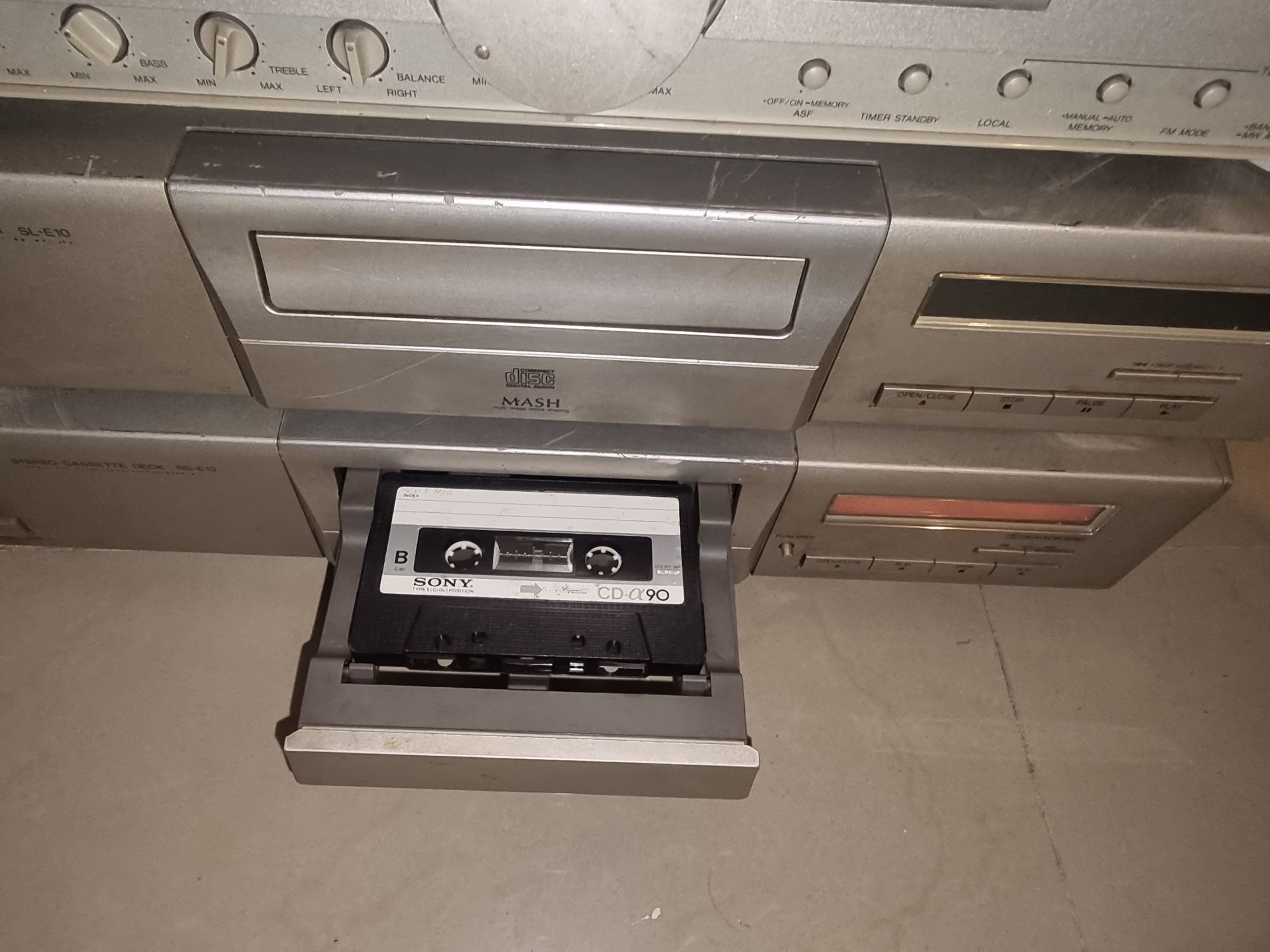 Hi-Fi усилвател Technics SA-E10 + CD плеър и дек