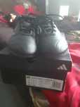 Sports football boots with spikes.