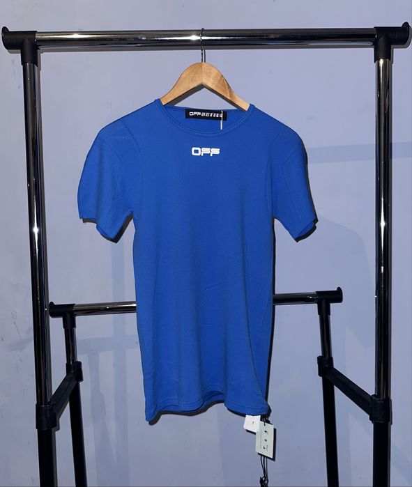 Tricou Off White Azure