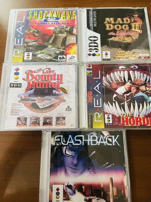 Игры CD диски для консоли Panasonic 3DO