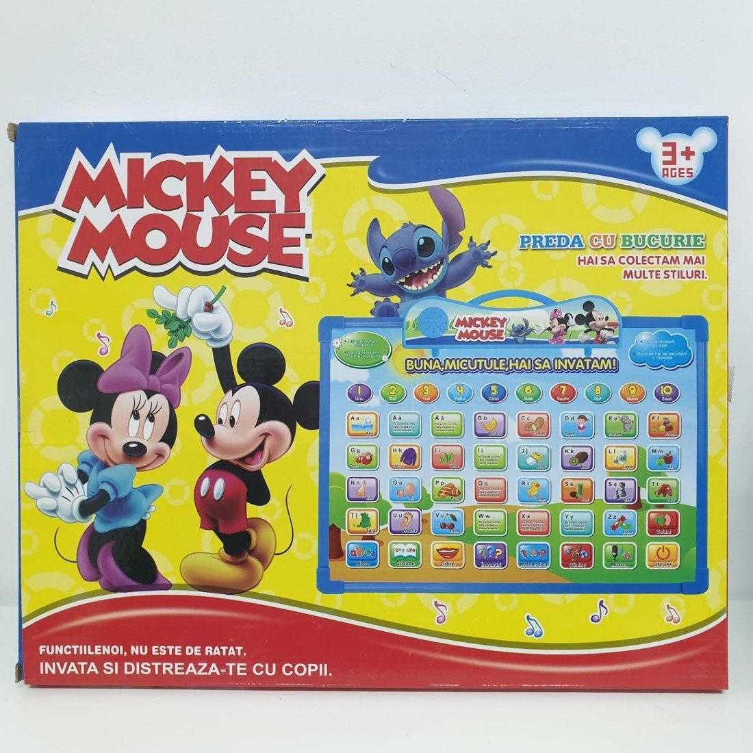 Tableta touch in limba romana Paw Patrol/ Frozen/ Spider Man/ Micky