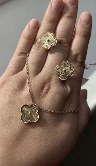 Золотой набор ван клиф литой