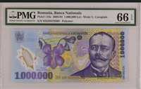 Bancnota gradata PMG 1000000 lei 2004
