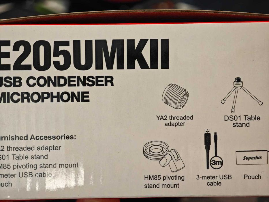 Microfon Superlux E205UMKII negru