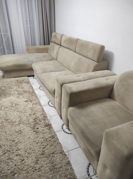 Colțar și fotoliu Bellagio utilizate