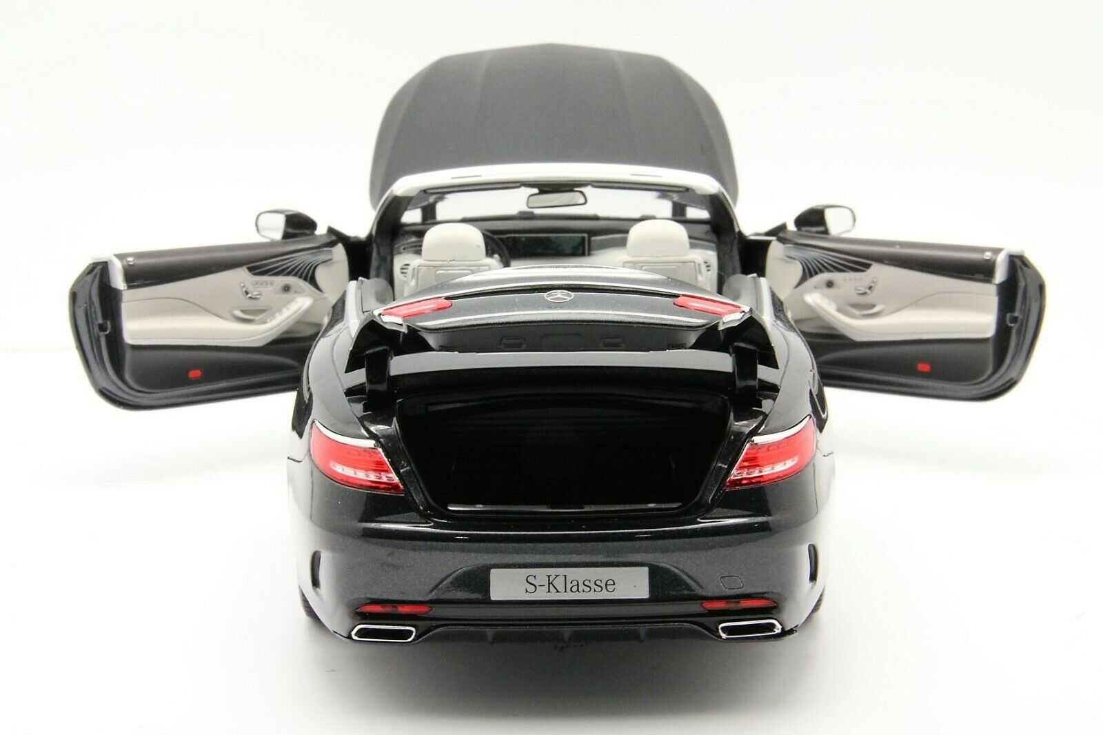 Macheta Mercedes S-Class Convertible Norev 1/18 Nou !