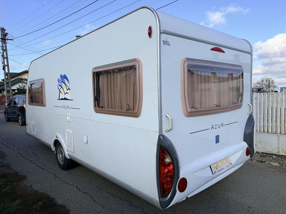 Rulota Knaus Azur 500EU ,an2004,4 pers,Mover automat,baie ,cadita dus