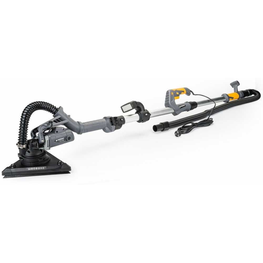 Masina aparat slefuit pereti 1450W 2in1 282/225mm extensibil LED