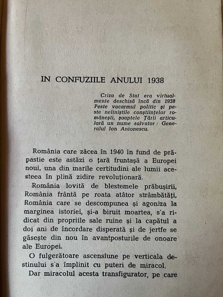 Țara Demiurgului ( Ion Antonescu ) , Al. Gregorian , 1942, Carte Veche
